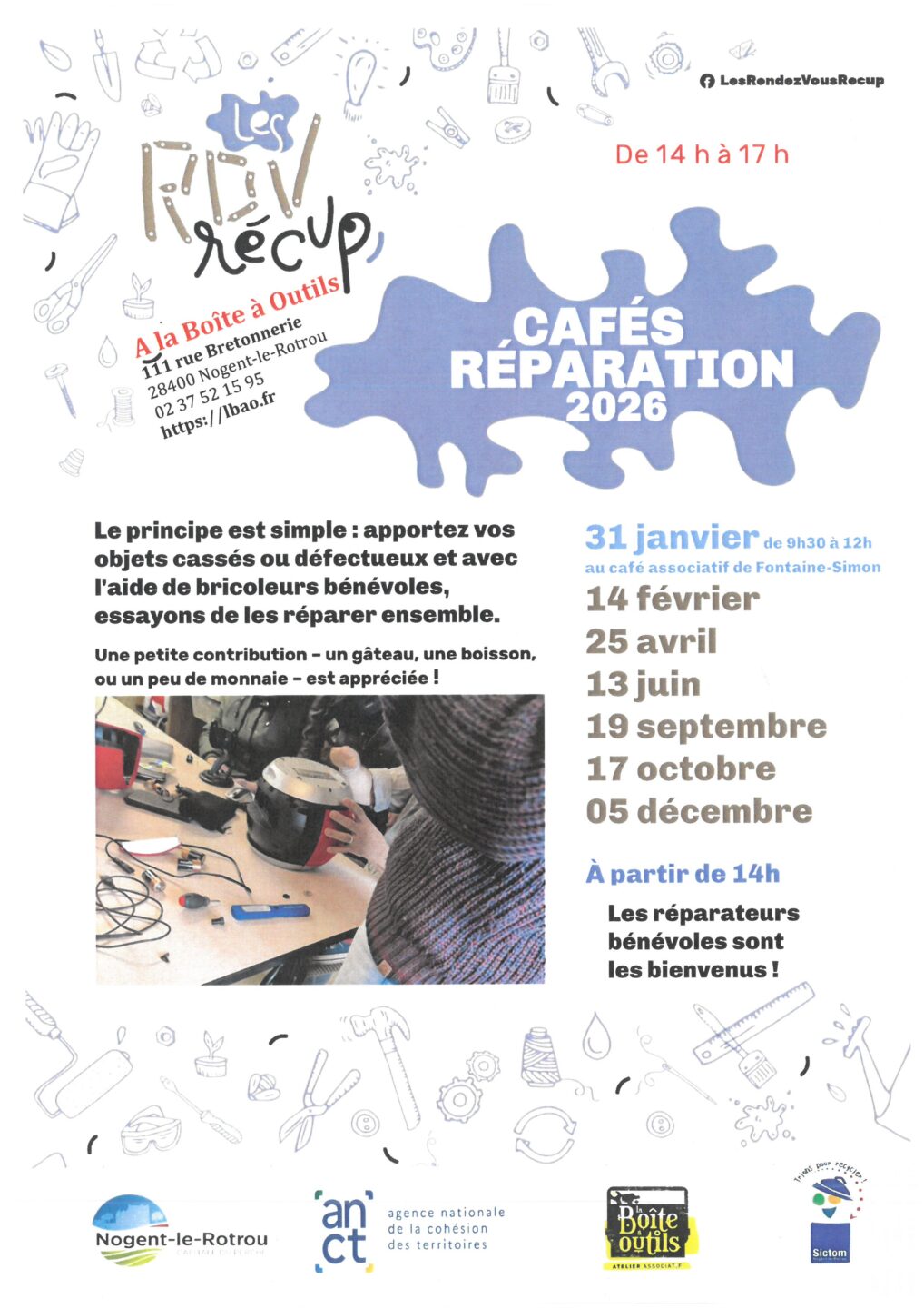 RDV récup Café Réparation