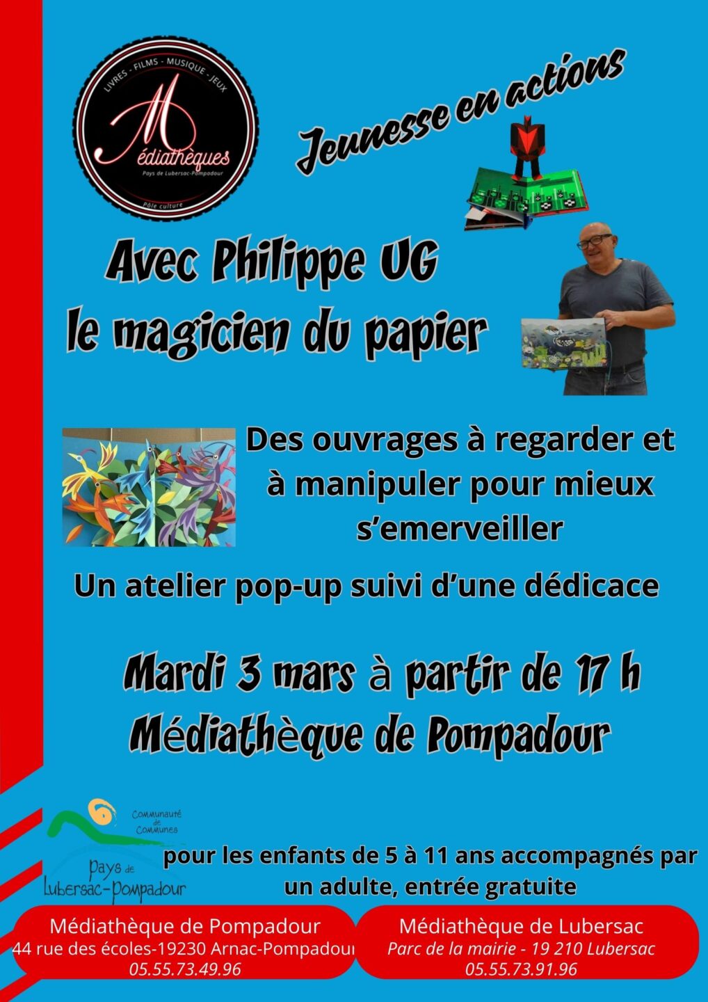 Rencontre aveca Philippe UG le magicien du papier