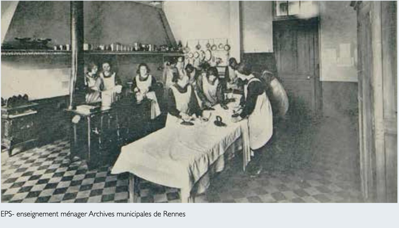 rennes histoire feminisme ecole fille