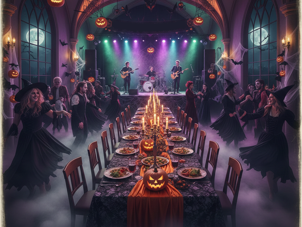 Repas dansant Halloween