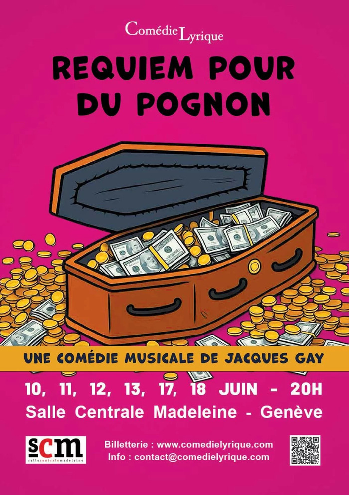 REQUIEM POUR DU POGNON - Comédie Musicale - karaoké Salle Centrale de la Madeleine Genève