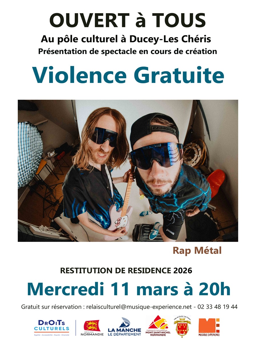 Restitution de spectacle en cours de création Violence gratuite