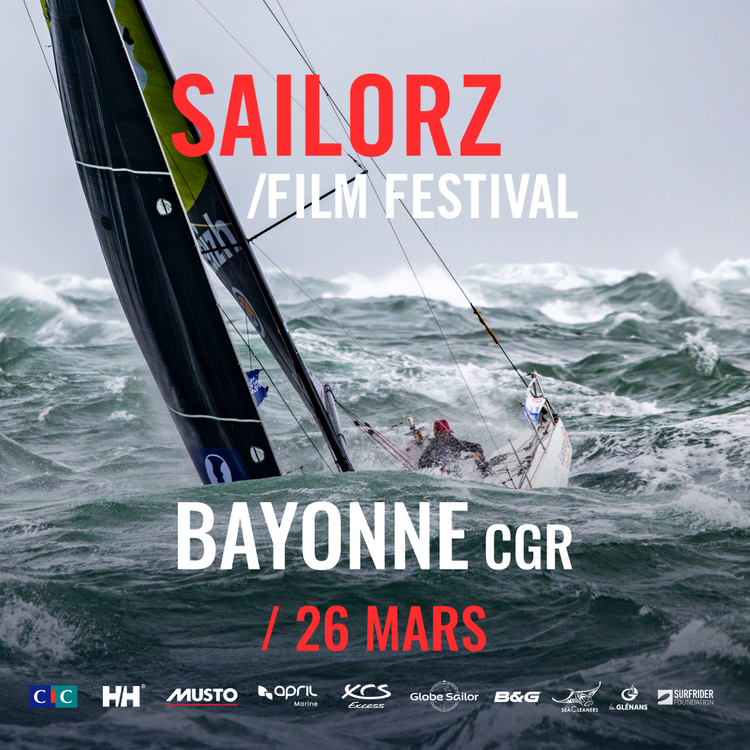 Sailorz Film Festival 2026 Bayonne La voile de compétition sur écran géant