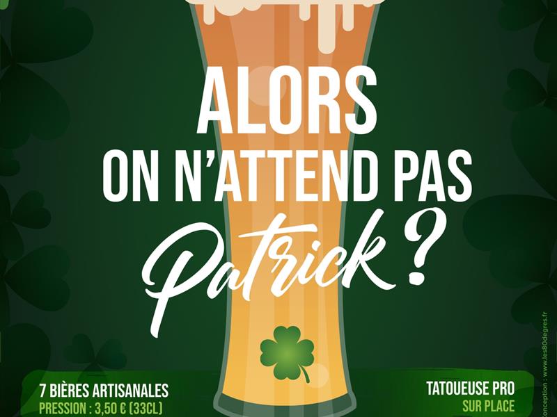 Saint-Patrick à l'Abbaye d'Ecurey