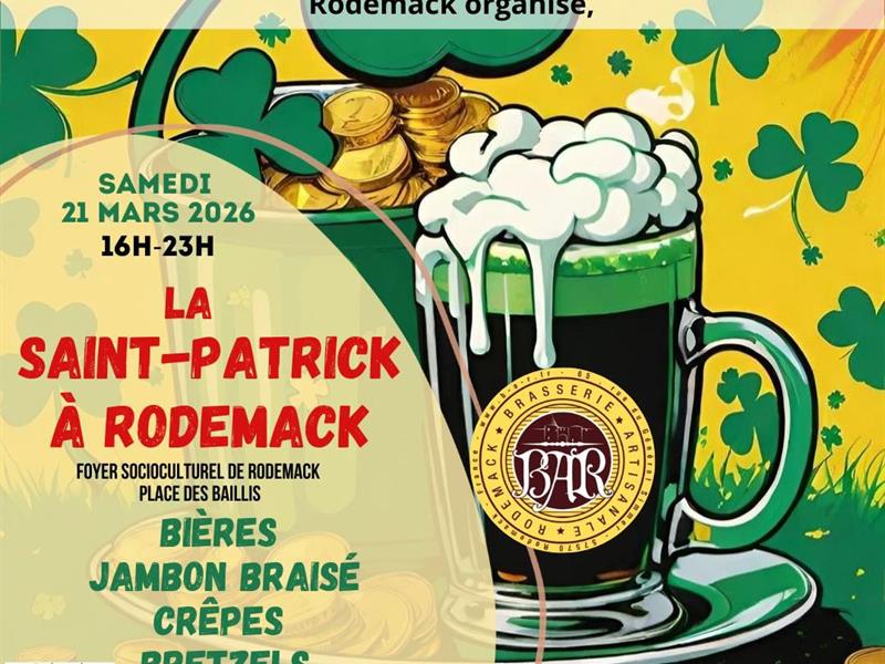 Saint-Patrick à Rodemack