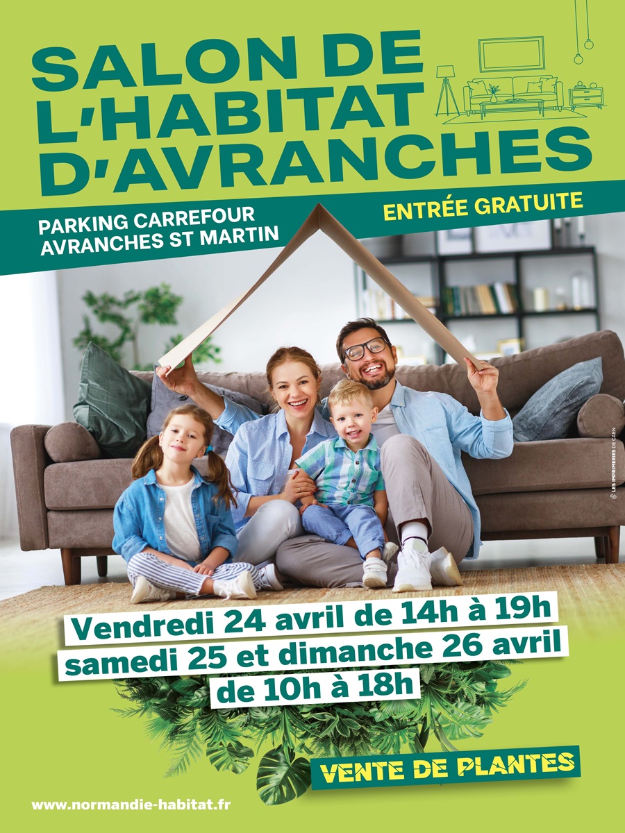Salon de l’Habitat et vente de plantes d’Avranches Parc Activité Est De La Baie Avranches 2026-04-24 Salon de l'Habitat et vente de plantes d'Avranches