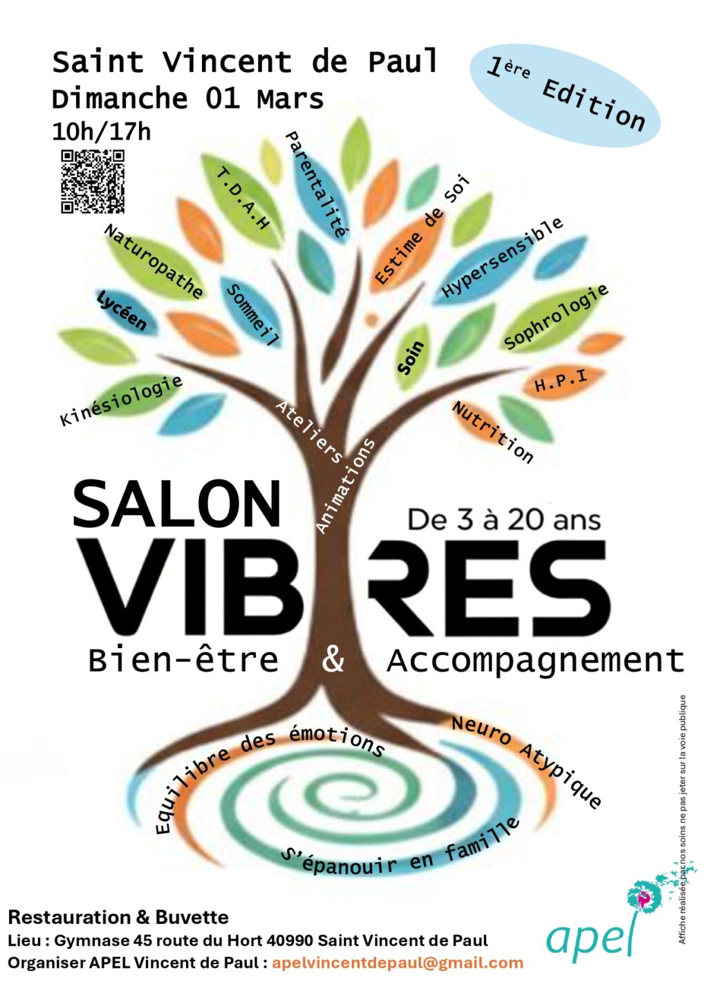 Salon VIBRES 45 route de Hort Saint-Vincent-de-Paul 2026-03-01 Salon VIBRES