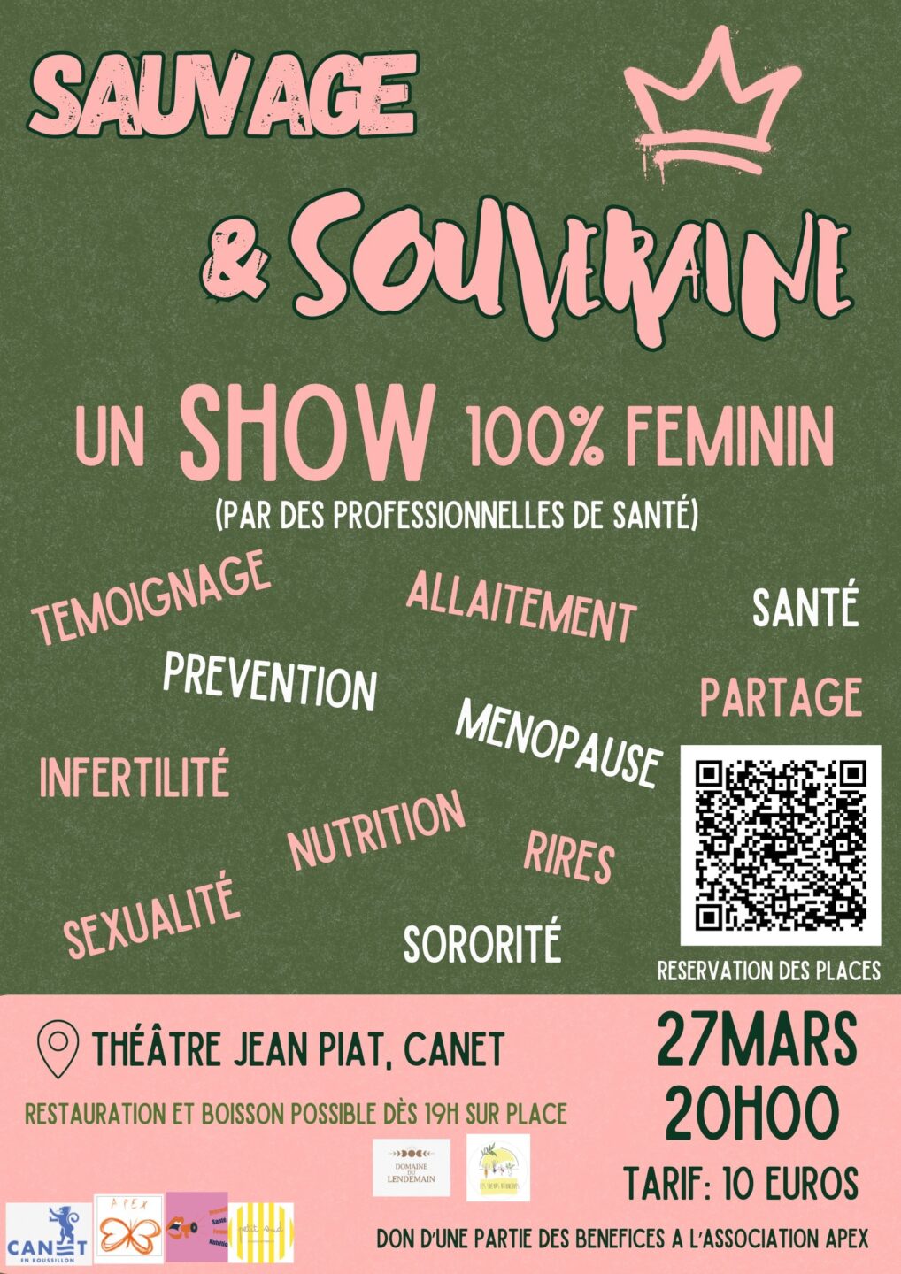 SAUVAGE & SOUVERAINE UN SHOW 100 % FÉMININ