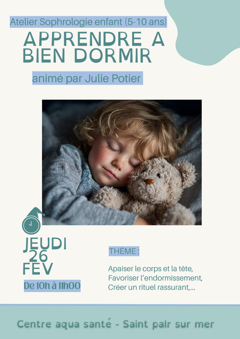 Seance de sophrologie enfant apprendre à bien dormir 31 Rue Ampère Saint-Pair-sur-Mer 2026-02-26 Seance de sophrologie enfant apprendre à bien dormir