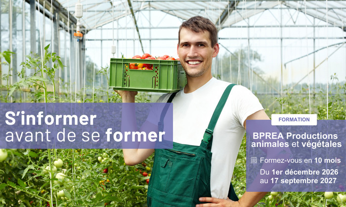S'informer avant de se former - BPREA Productions animales et végétales ÉFEA La Roche-sur-Yon (85) La Roche-sur-Yon