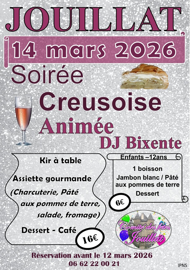 Soirée Creusoise animée