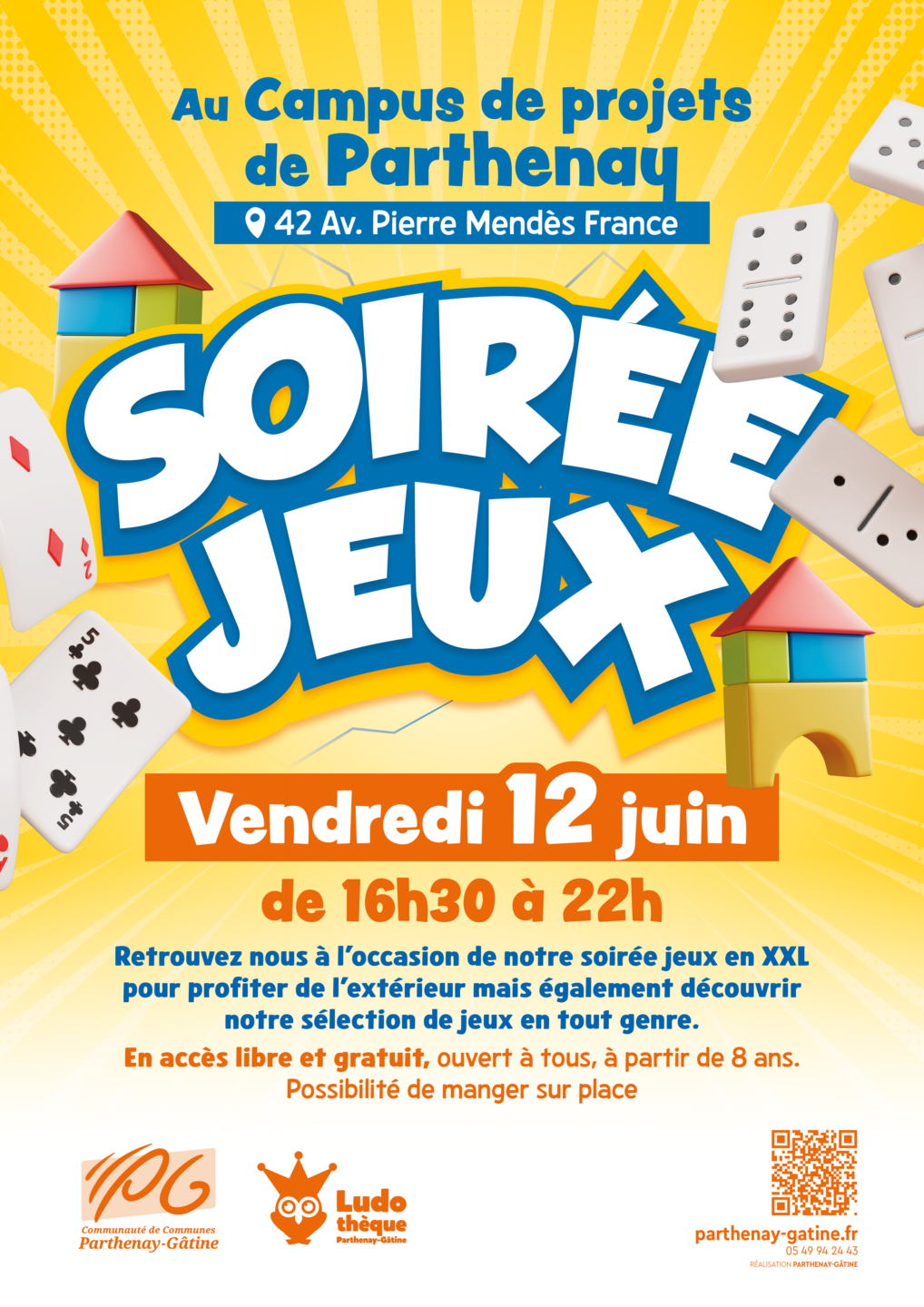 Soirée jeux avec la ludothèque