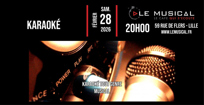 Soirée karaoké le musical Lille