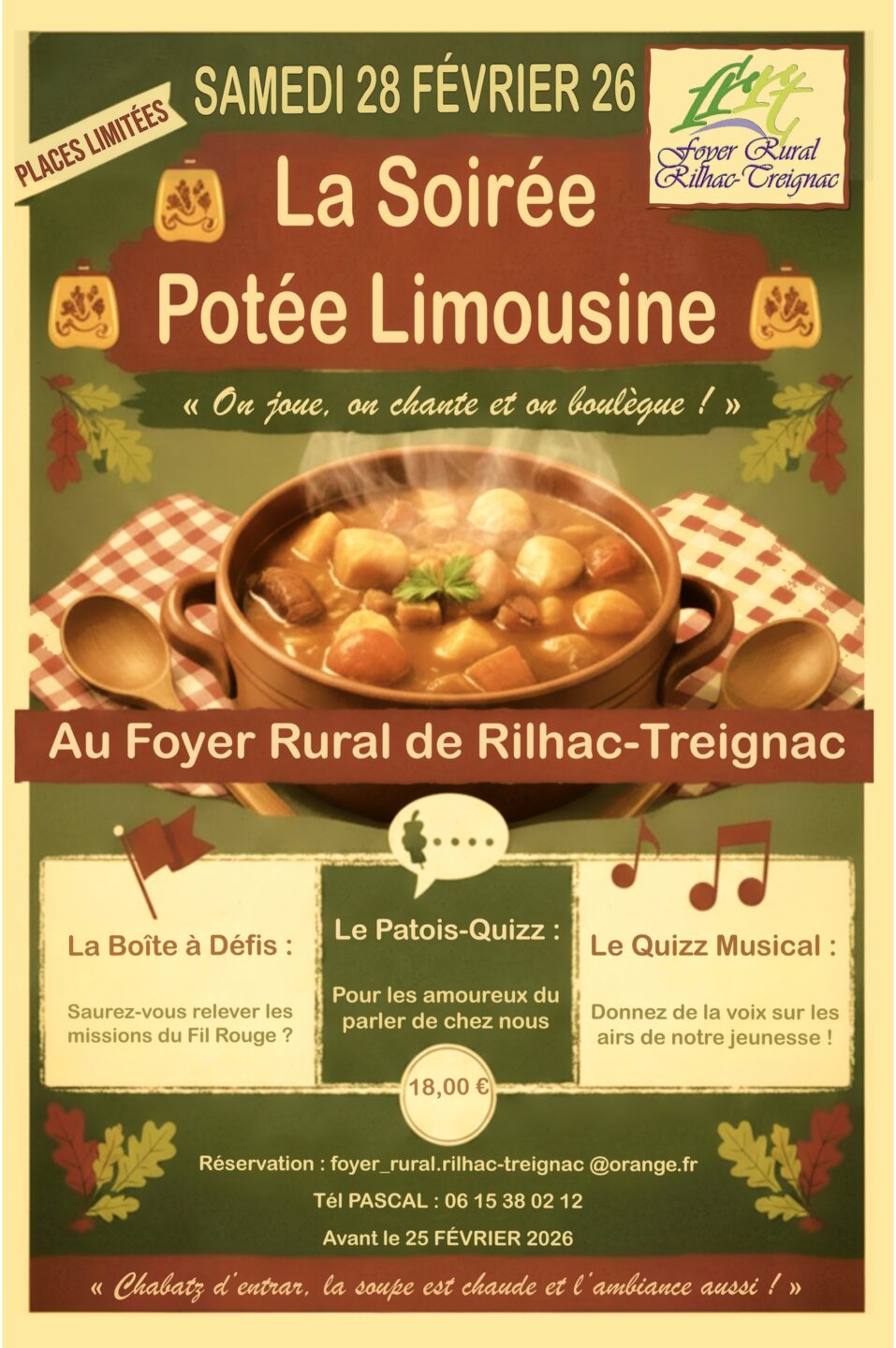 Soirée potée limousine