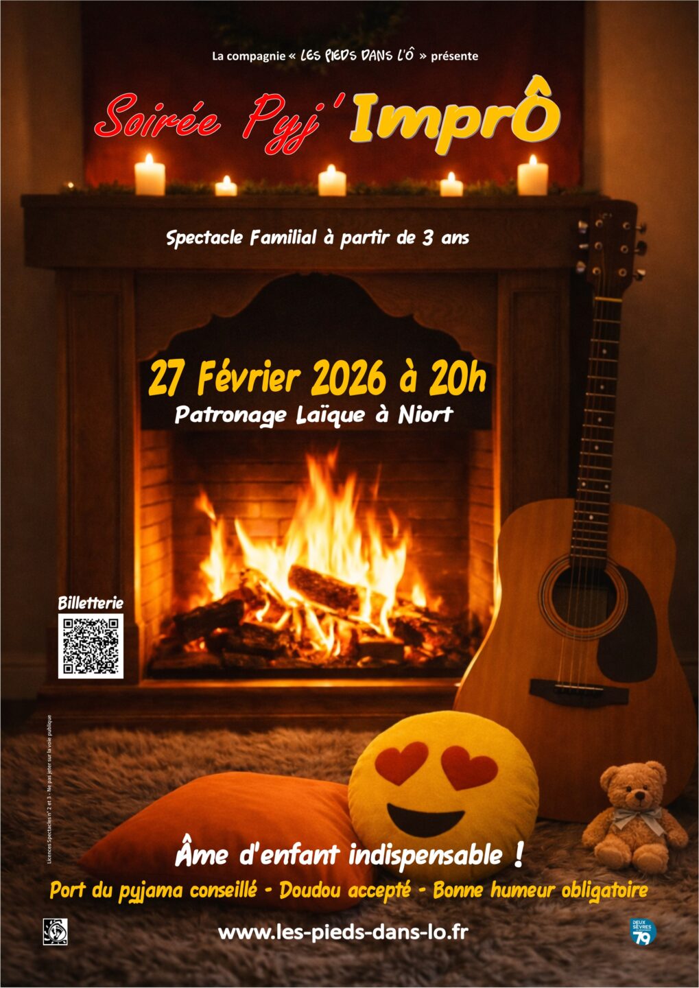 Soirée Pyj'ImprÔ à Niort