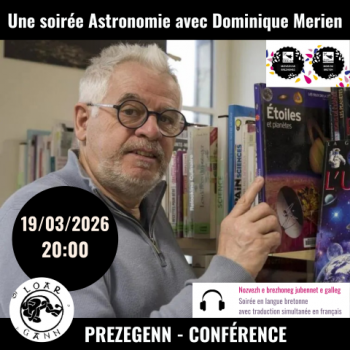 Soirée sur l'astronomie en langue bretonne