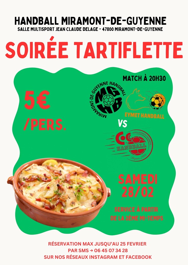 Soirée tartiflette