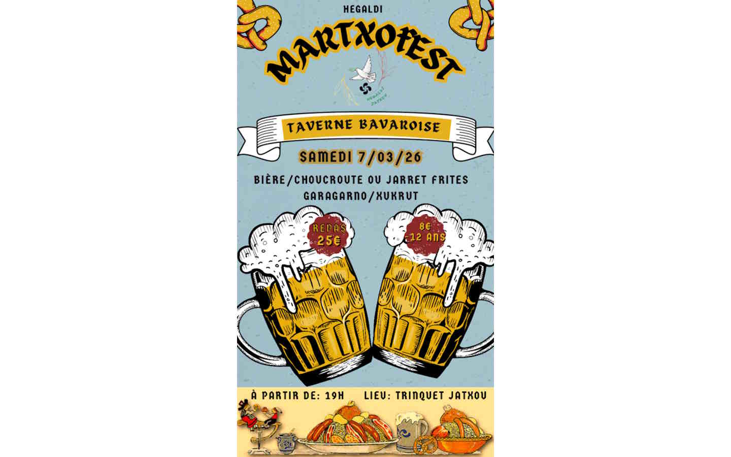 Soirée taverne bavaroise Azarofest