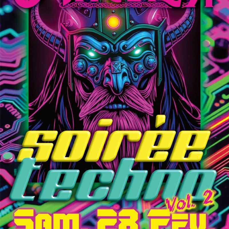 Soirée techno au bar O'Valhalla