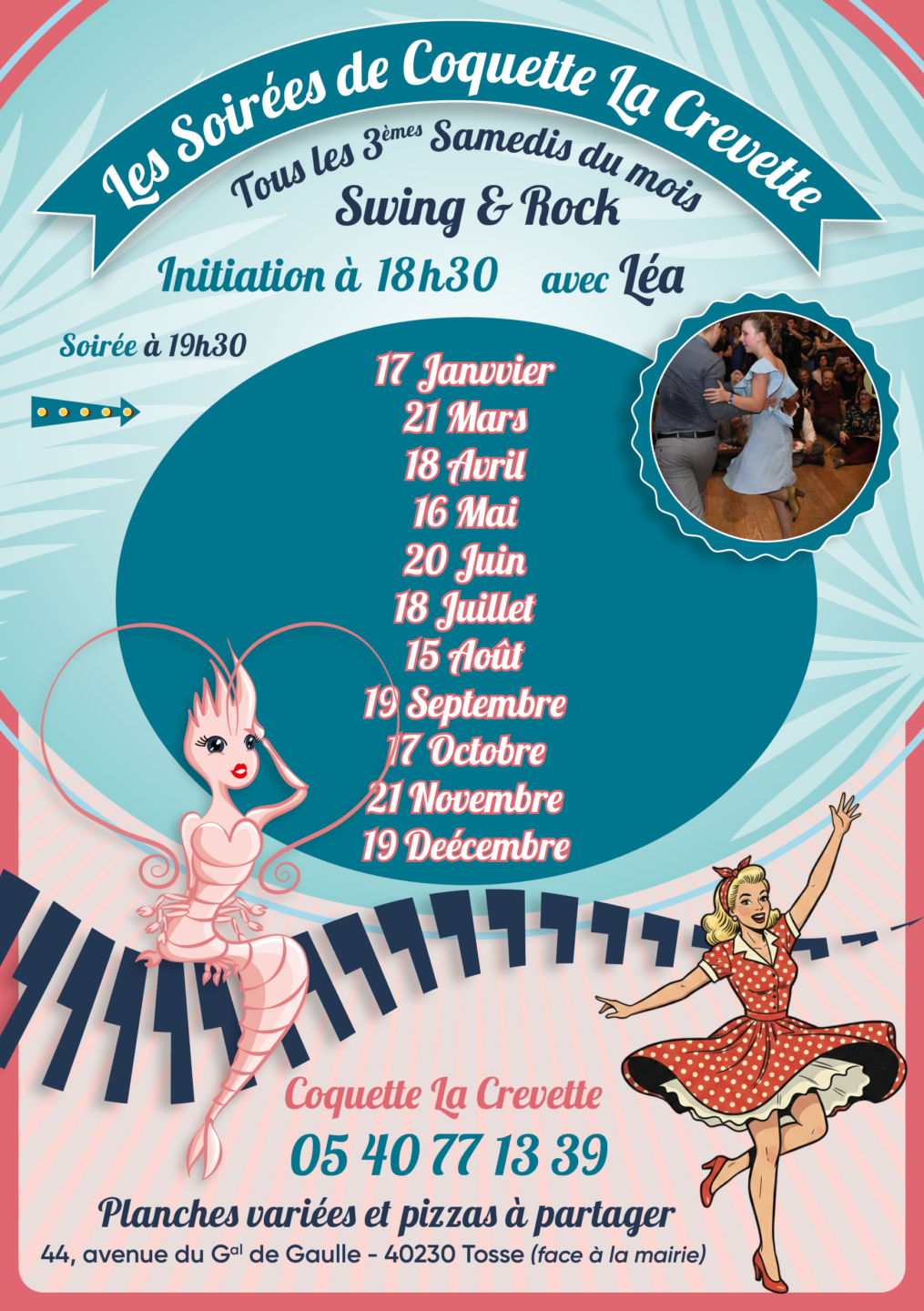 Soirée. Swing et Rock