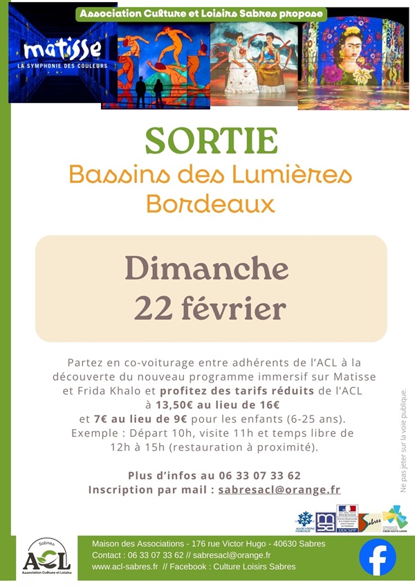 [SORTIE] Bassins des Lumières à Bordeaux