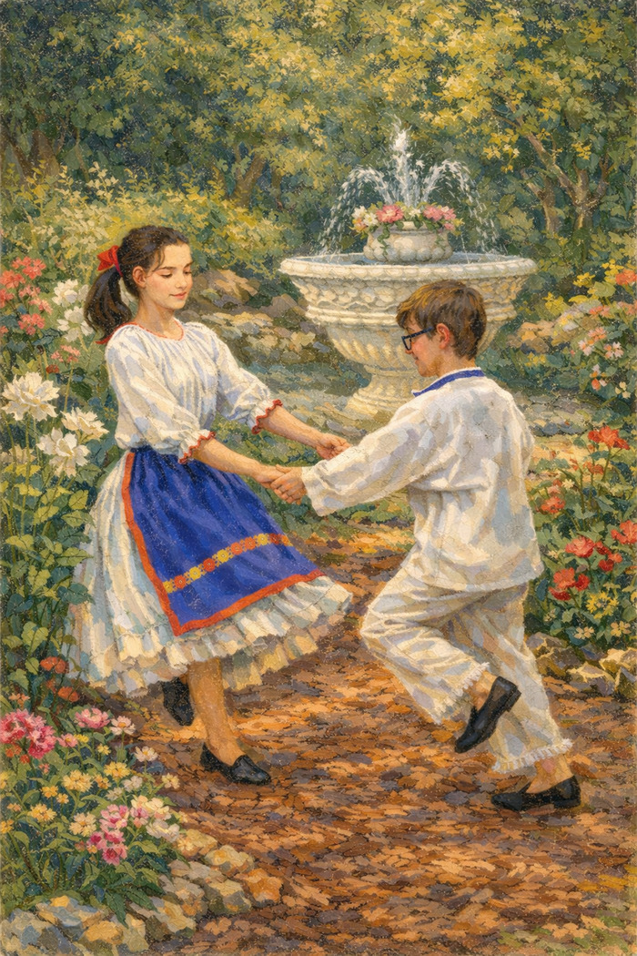 Spectacle : couleurs et contes de Slovaquie Jardin de la Dame Blanche Les Damps