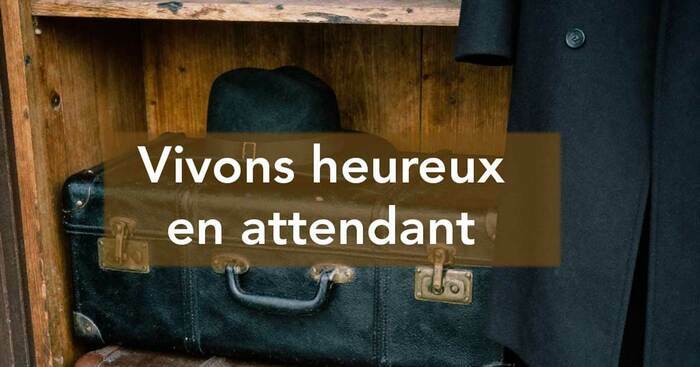 Spectacle de café-théâtre : "Vivons heureux en attendant..." Salle George Brassens Saint-Médard-en-Jalles