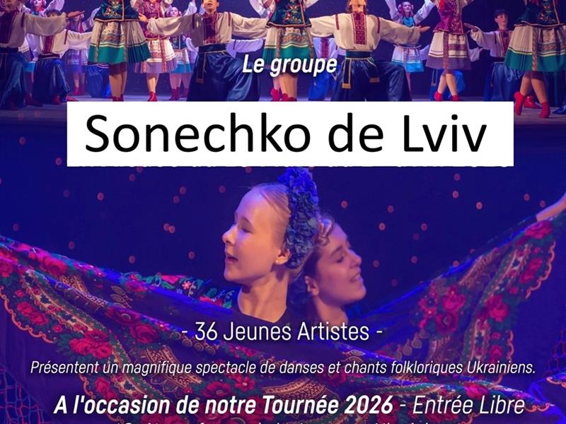 Spectacle de chants et danses Sonechko de Lviv