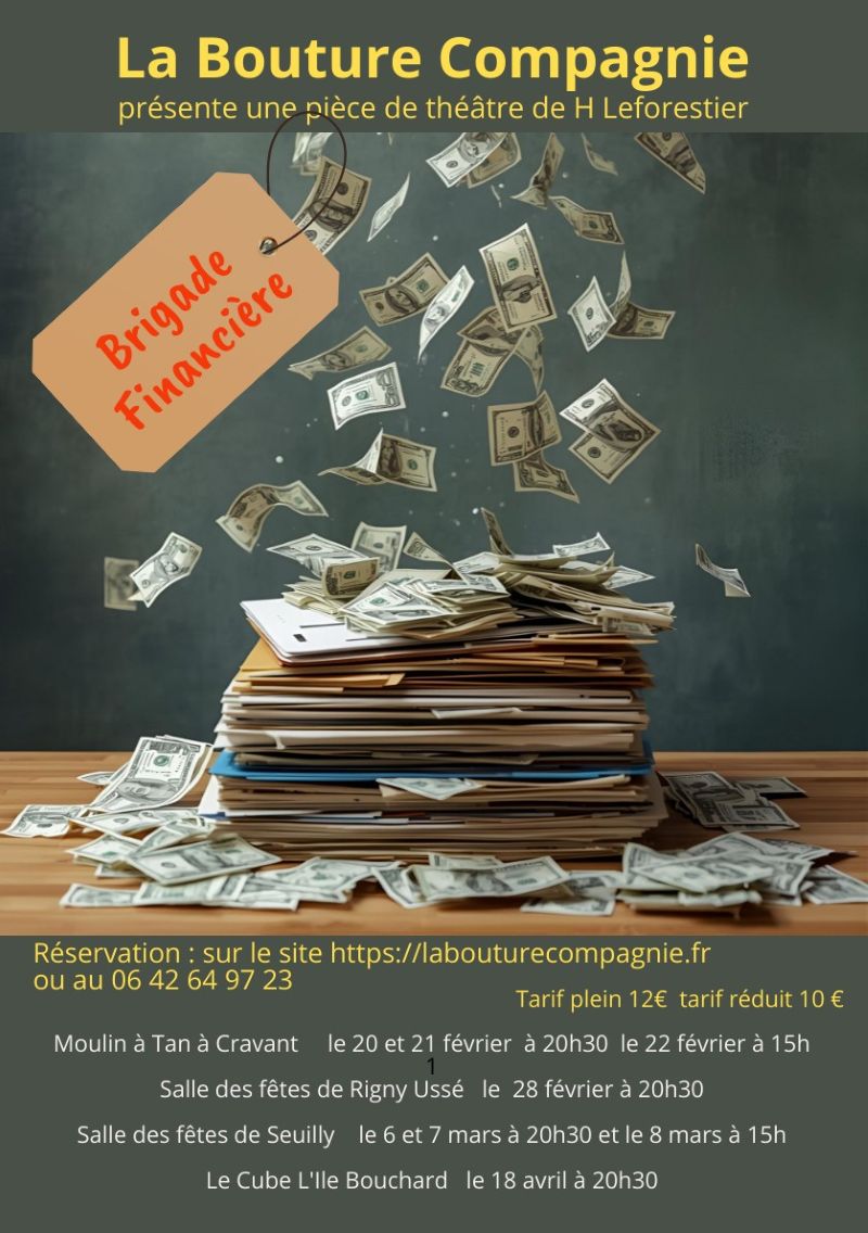 Spectacle La Brigade Financière