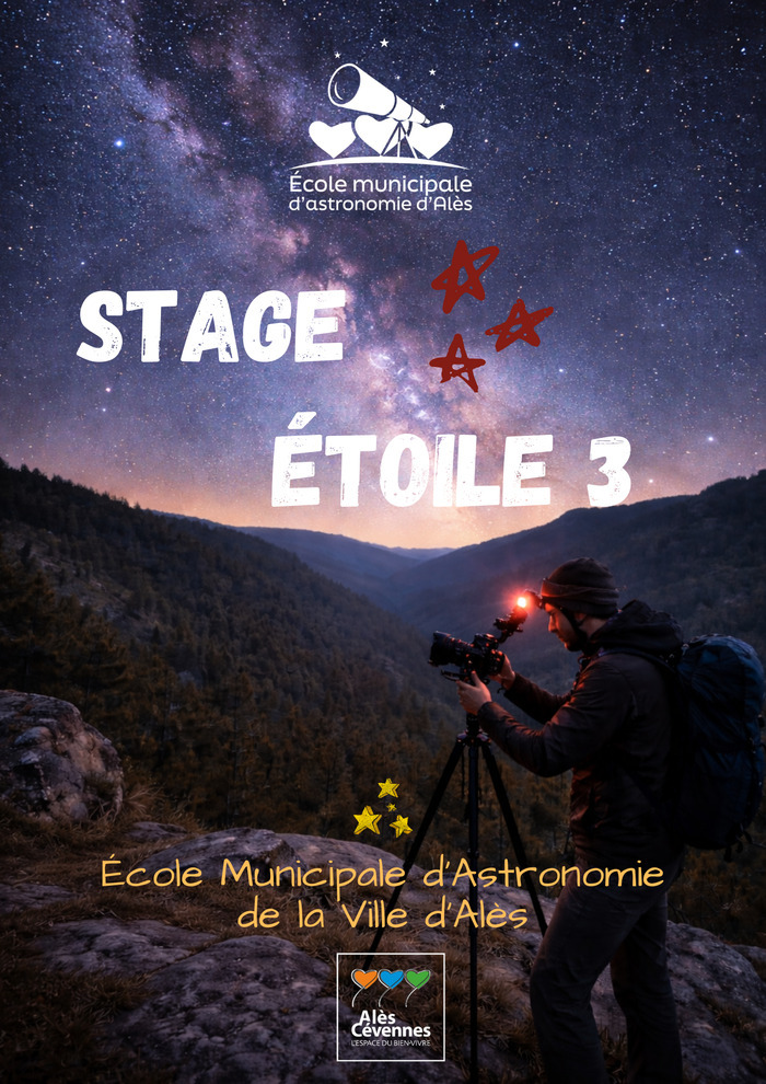 Stage étoile 3 École municipale d’Astronomie Alès