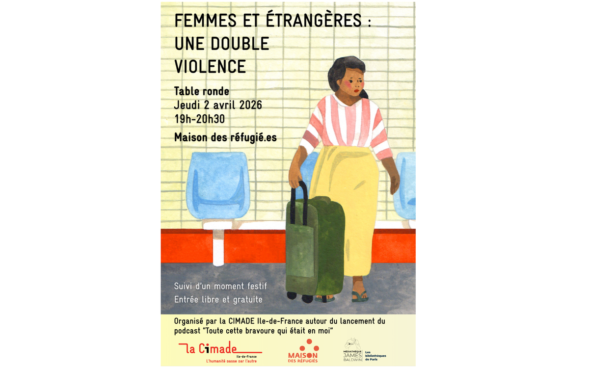 Table-ronde "Femmes et étrangères : une double violence" Maison des réfugiés Paris