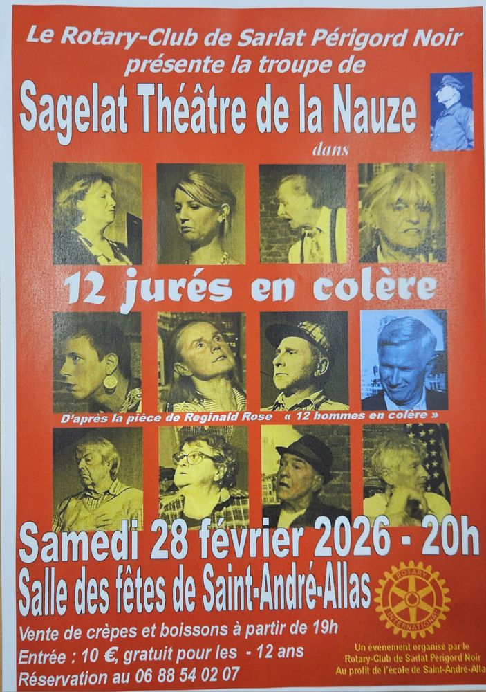 Théâtre 12 Jurés en colère