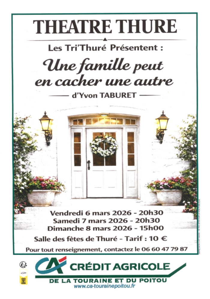 THÉÂTRE À THURÉ À ne pas manquer !