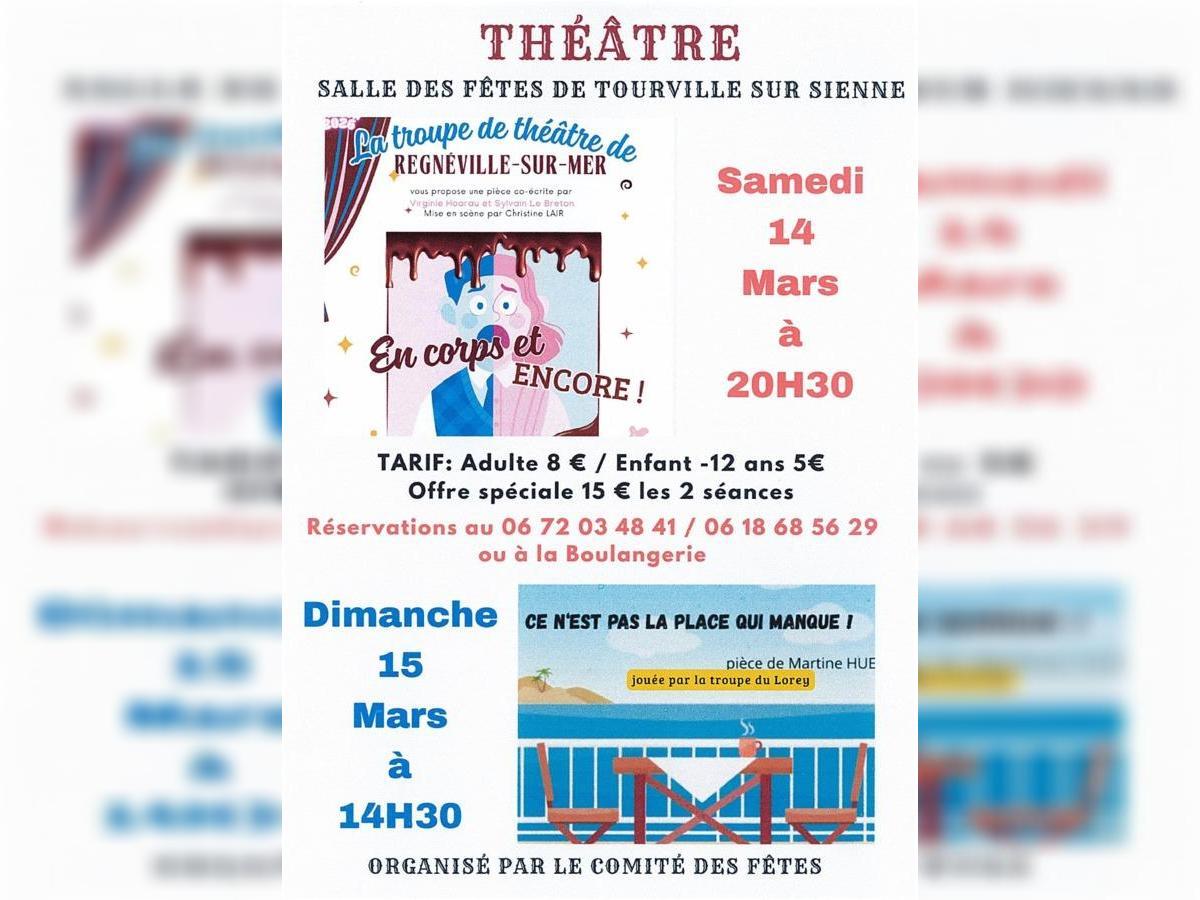 Théâtre Ce n'est pas la place qui manque