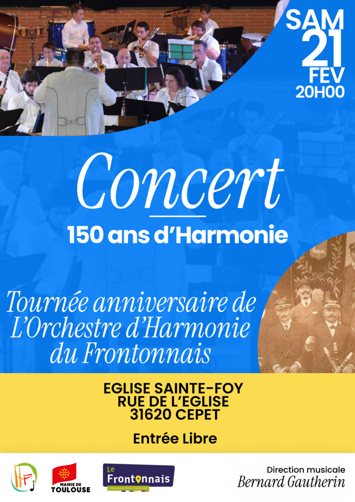 Tournée Anniversaire Eglise Sainte-Foy Cépet