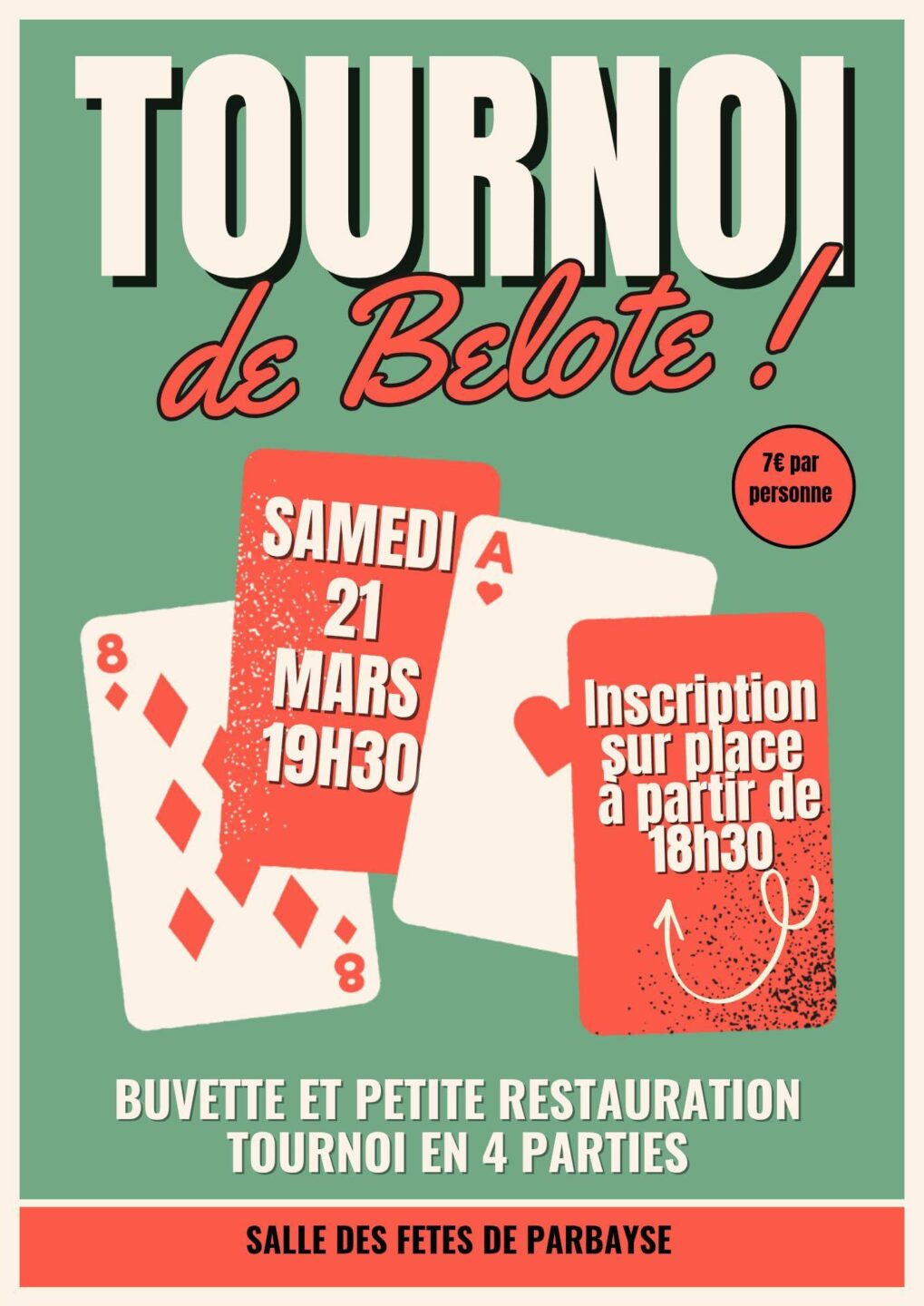 Tournoi de belote