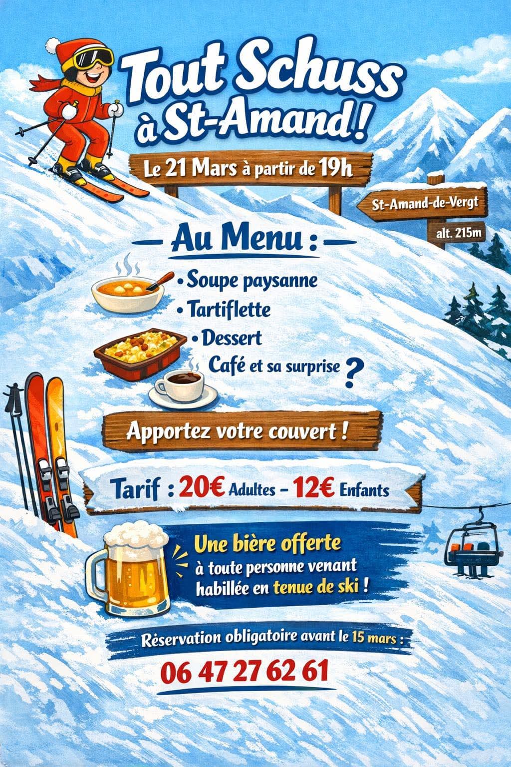 Tout schuss à st-amand