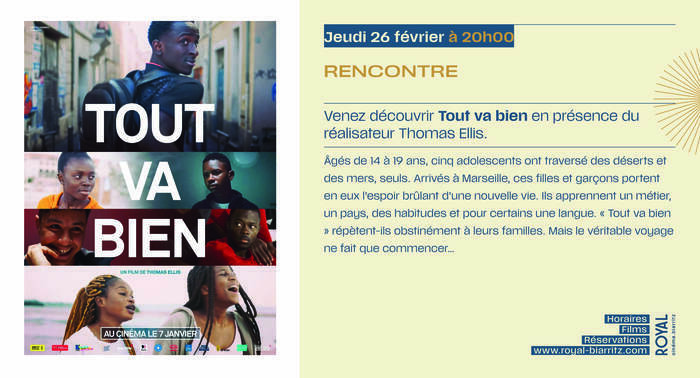 Tout va bien de Thomas Ellis Le Royal Biarritz