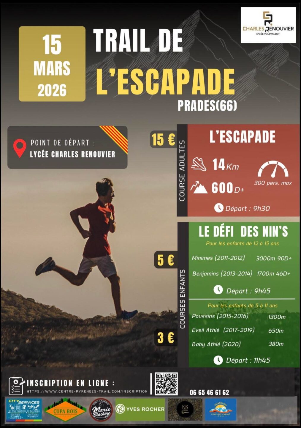 TRAIL DE L'ESCAPADE