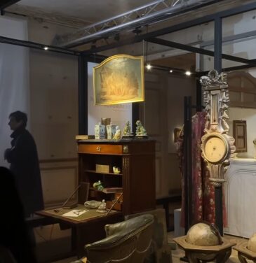 Intérieur reconstitué d’un hôtel particulier parisien du XVIIIe siècle