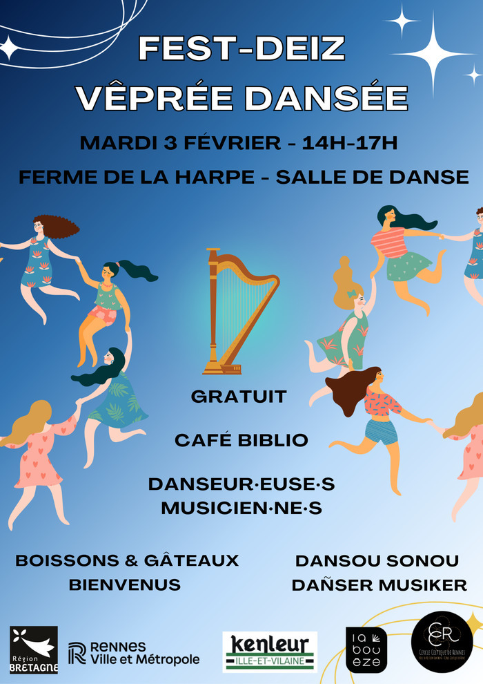 Vêprée Dansée – Fest-deiz Parquet de Bal - Cercle Celtique de Rennes Rennes