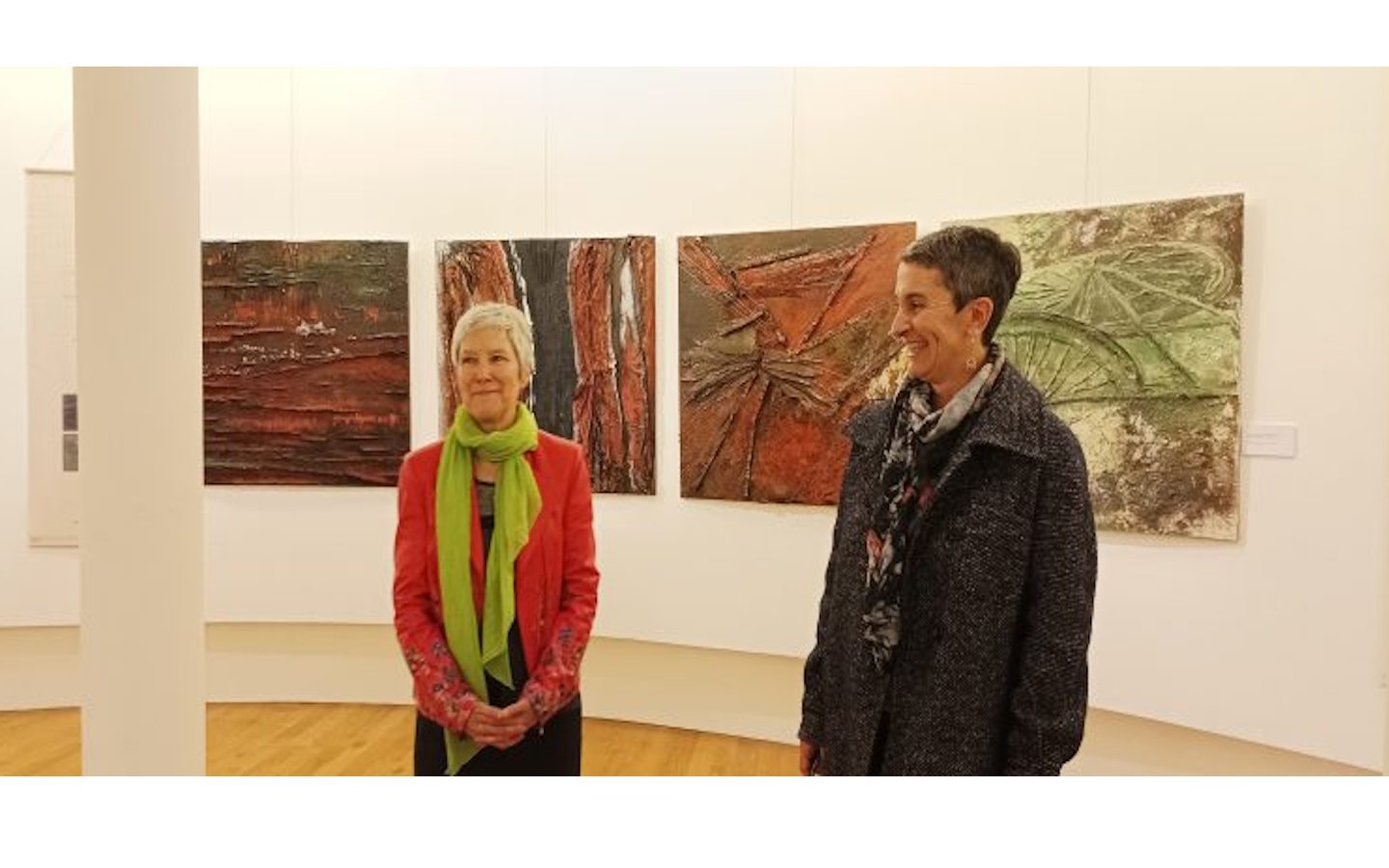 Vernissage et déclamation poétique Chemin d’enfance… un sillage se crée