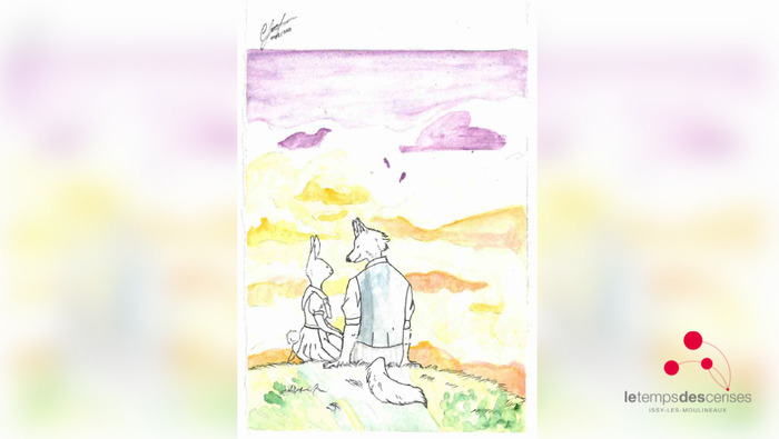 Vernissage Exposition - Dessins manga par Cojeval Le Temps des Cerises Issy-les-Moulineaux