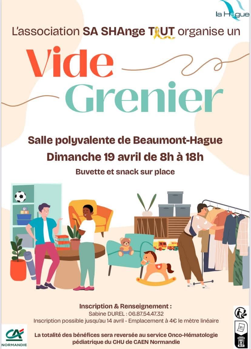 Vide-grenier Beaumont-Hague La Hague 2026-04-19 Vide-grenier