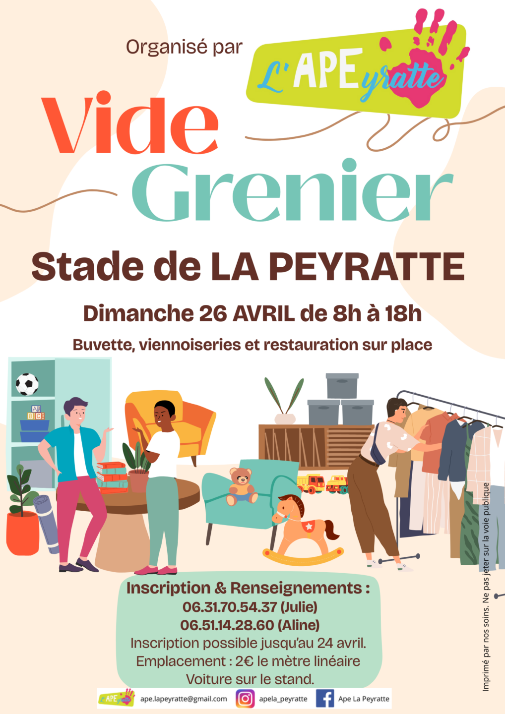 Vide-grenier La Peyratte