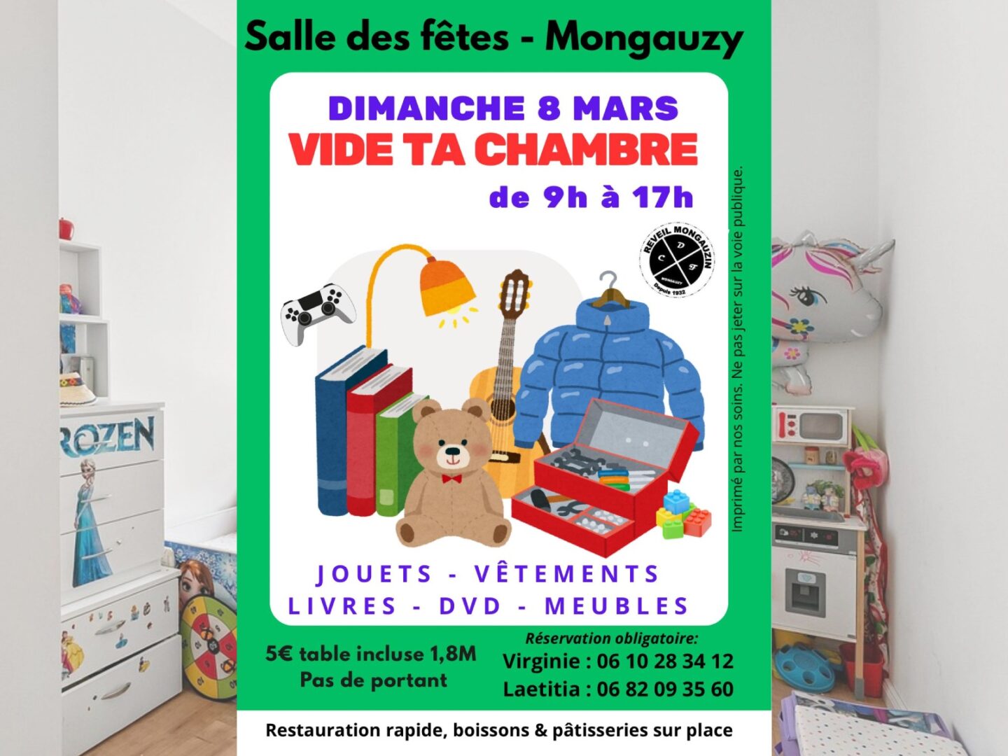 Vide ta chambre