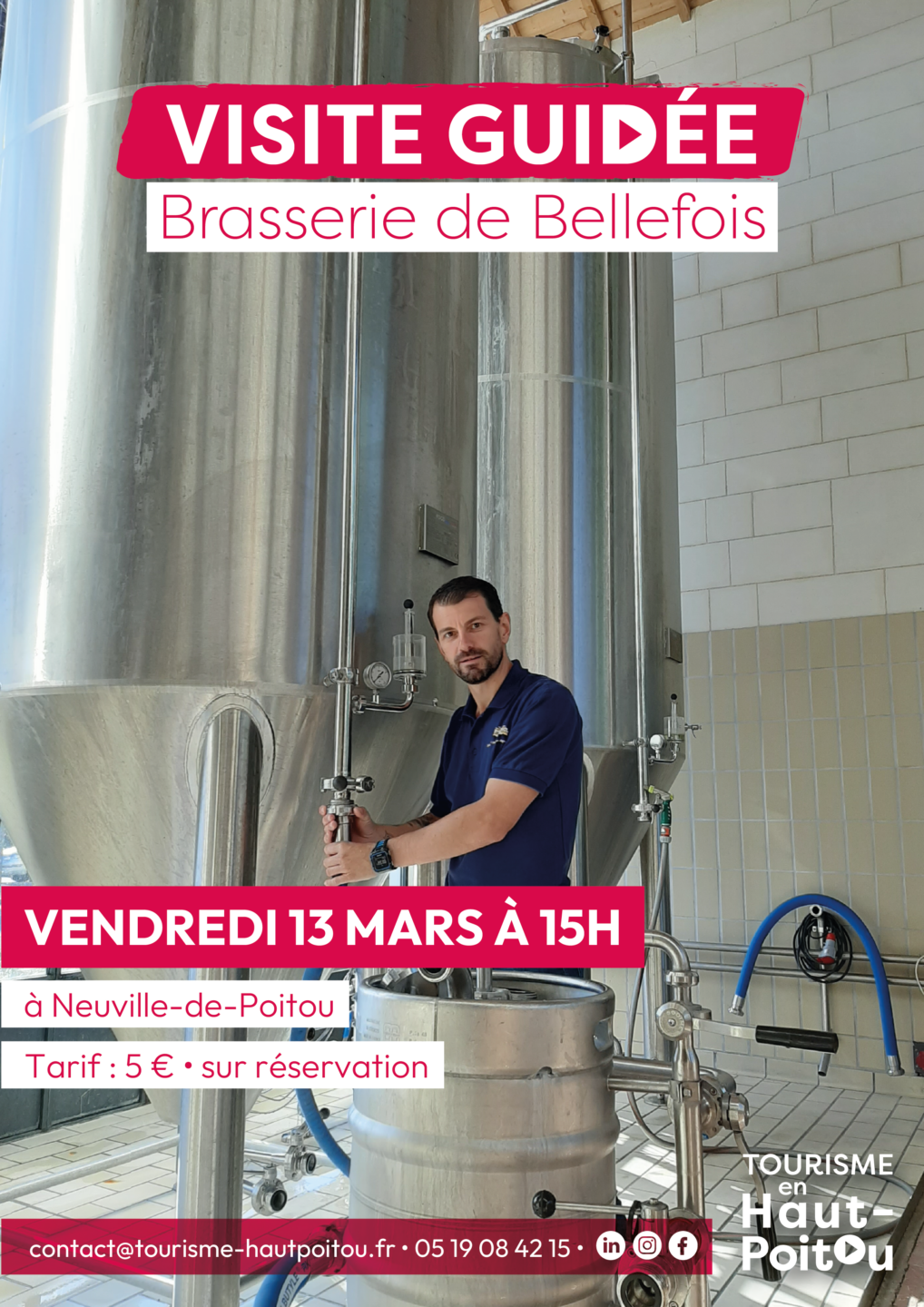 Visite de la Brasserie de Bellefois