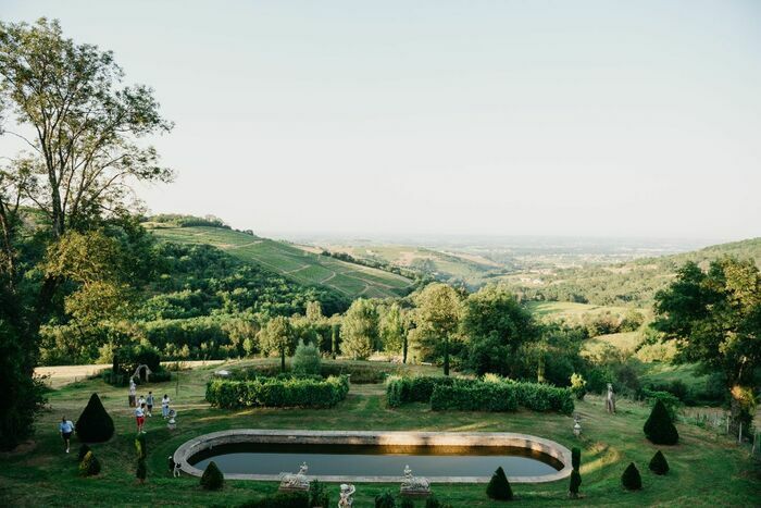 Visite découverte d'un jardin anglo-italien Château de l'Hestrange Blacé