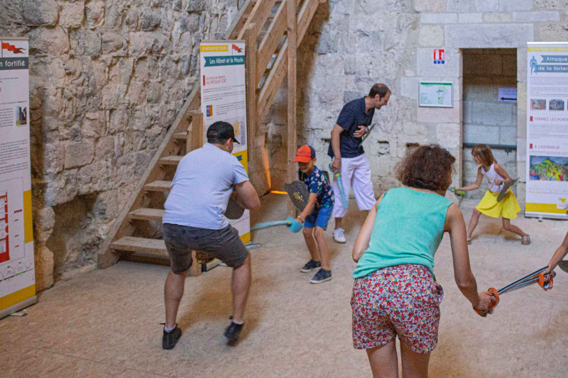 Visite famille du Moulin des Tours à l'assaut du moulin