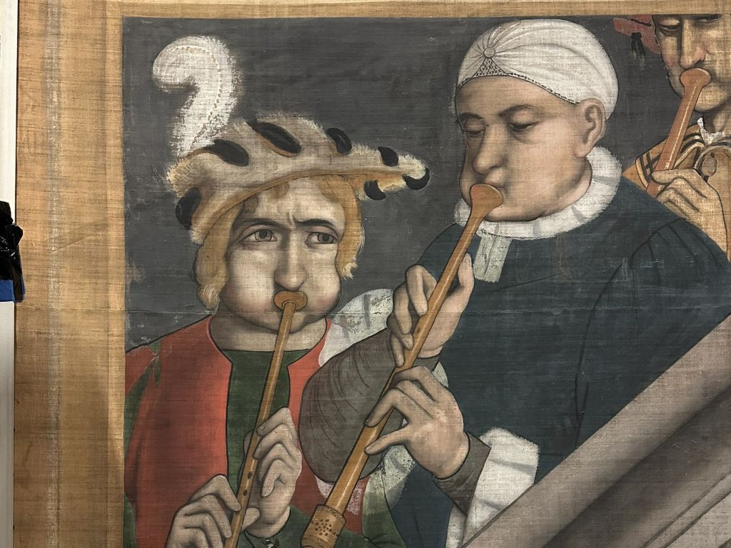 VISITE GUIDÉE AU PLUS PRÈS DES VOLETS D'ORGUE